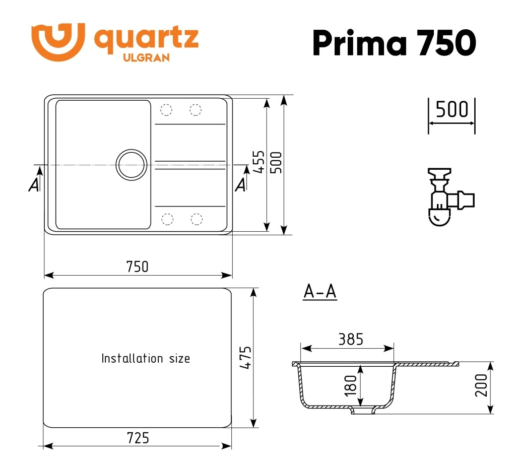 ULGRAN Quartz Prima 750