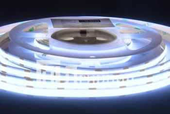 Лента светодиодная COB, 2400 LED, 12V, 70W-5м, 8 мм, IP20, холодный белый, AQ