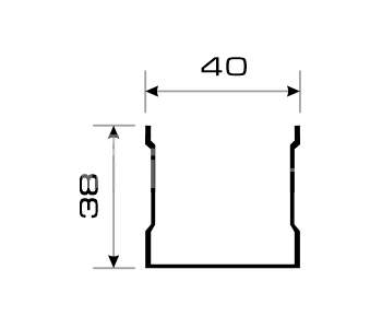 Трек верх однополоз