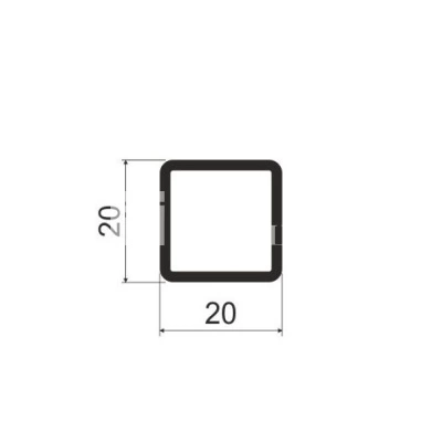 Профиль для каркасной системы  KS 1_1-1000x1000
