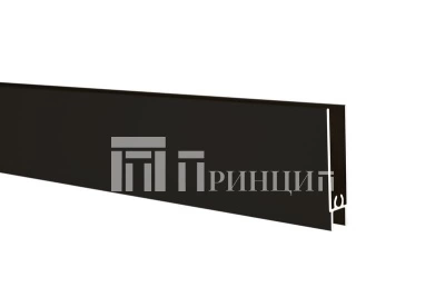 Горизонт низ черный муар