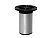 Опора ф 51х100 с фланцем пластмассовым п.порошок металлик