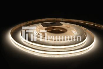 Лента светодиодная COB, 2400 LED, 12V, 70W-5м, 8 мм, IP20, нейтральный  белый, AQ