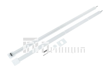 Выпрямитель фасада врезной 1000-2700мм. Белый AQ