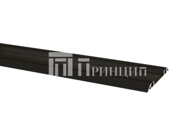 Трек нижний черный муар
