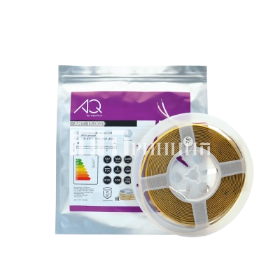 Лента светодиодная COB, 2400 LED, 12V, 70W-5м, 8 мм, IP20, нейтральный  белый, AQ 3