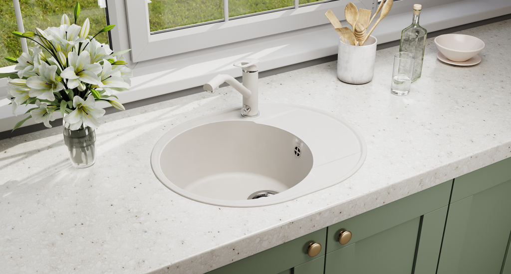 ULGRAN Quartz Nora 585 + UQ-010 цвет 01 жасмин