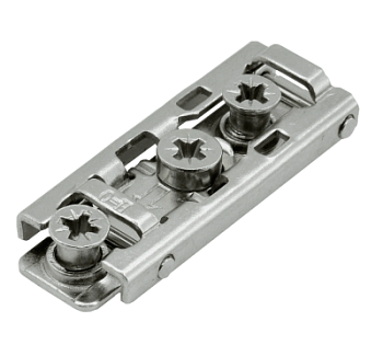 Прямая ответная планка Clip-on под евровинт, H0, AQ