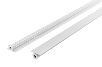 Выпрямитель фасада декоративный врезной 2000-2400мм. Белый AQ