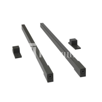 Рейлинг HD-Slimbox Графит квадратный с креплением