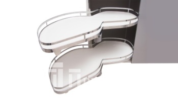 KRM10900-1000L Выкатная корзина для кухни LOTUS