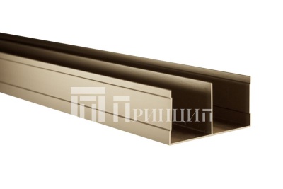 Трек верхний золото матовый