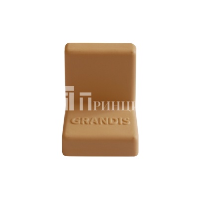 Уголок Grandis малый пластиковый ольха 20х20