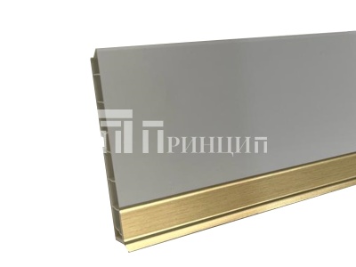 Светло-серый с кантом в Золоте