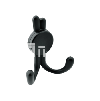 Крючок AQ Alces черный матовый 1