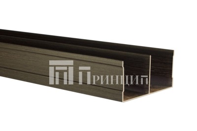 Трек верхний венге матовый