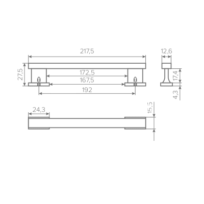 Ручка AQ Adora С 192 черный матовый 1