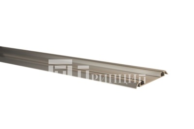 Трек нижний серебро глянец