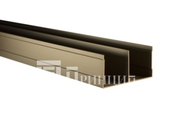 Трек верхний шампань матовый