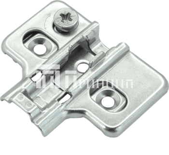 Крестообразная ответная планка с эксцентриком Clip-on под саморез, H2, AQ