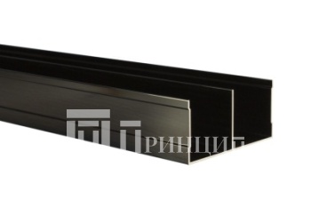 Трек верхний венге глянец