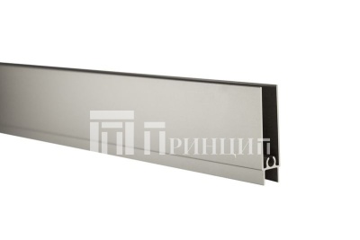 Горизонт низ серебро матовый