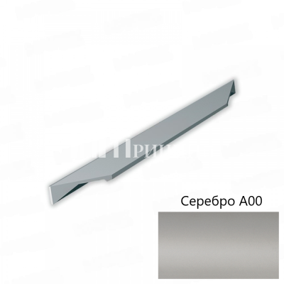 Ручка мебельная RT450 серебро А00