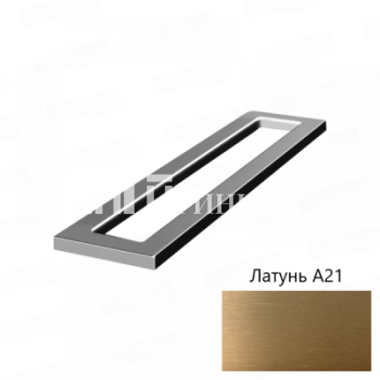 Ручка-наклейка латунь а21