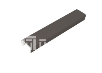 Торцевая загл. универс. Антрацит Софт Тач