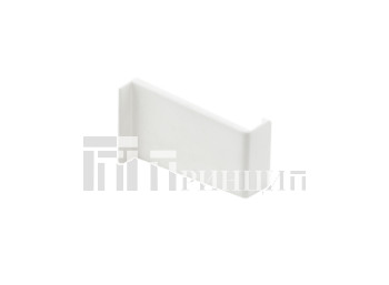 Крышка декоративная для навеса Hold правая, Белая, AQ