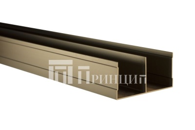 Трек верхний шампань матовый