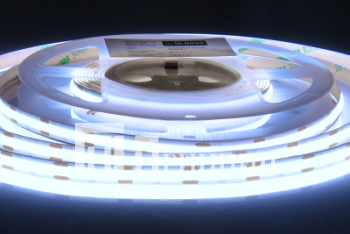 Лента светодиодная COB, 2400 LED, 12V, 70W-5м, 8 мм, IP20, холодный белый, AQ