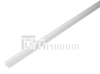 Профиль алюминиевый для лент врезной алюминий 16-22х7, 3м, AQ