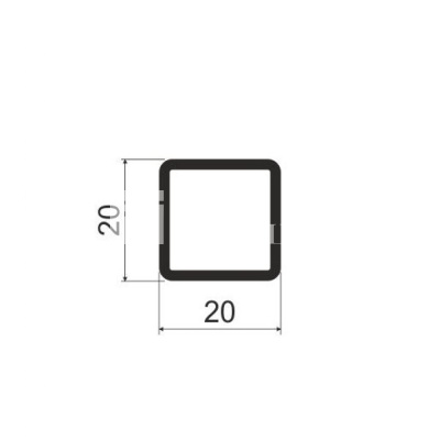 Профиль для каркасной системы  KS 1_1-1000x1000