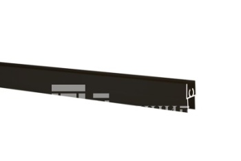 Горизонт верх под винт черный муар