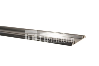 Трек нижний серебро браш