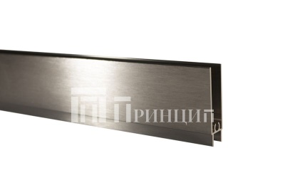 Горизонт низ серебро браш