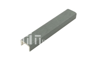 Торцевая загл. универс. Бетон тёмный