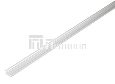 Профиль алюминиевый для лент врезной алюминий 16-22х7, 3м, AQ