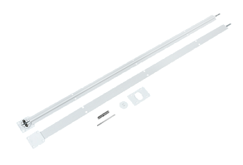 Выпрямитель фасада врезной 1000-2700мм. Белый AQ