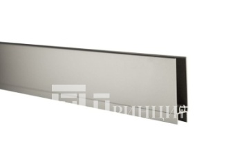 Горизонт низ серебро матовый