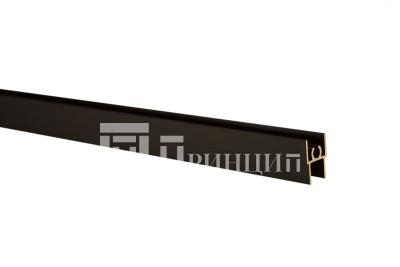 Горизонт верх под винт коньяк матовый