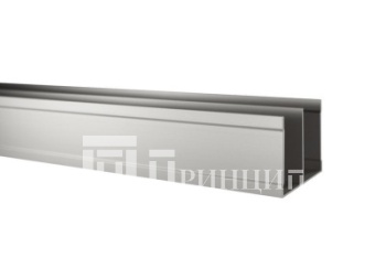 Рауф трек верх серебро матовый