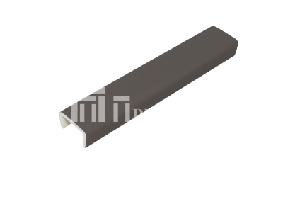 Торцевая загл. универс. Антрацит Софт Тач