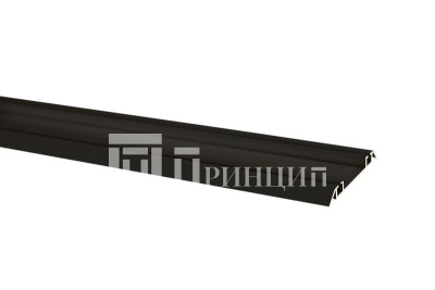 Трек нижний черный муар