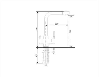 Смеситель U - 016