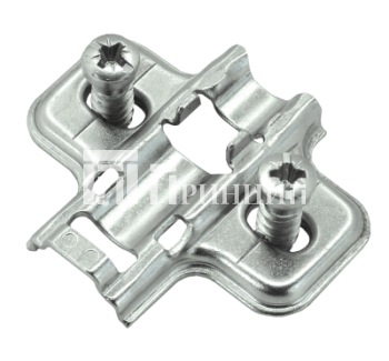 Крестообразная ответная планка Clip-on под евровинт, H2, AQ