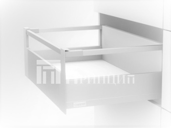 Передний рейлинг для ящика белый