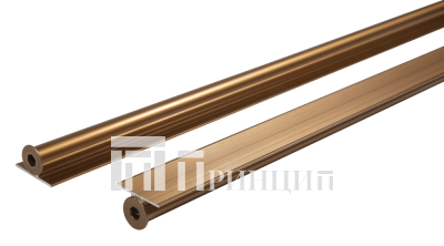 Выпрямитель фасада декоративный врезной 2000-2400мм. Медь AQ