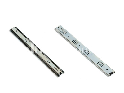 Шариковые направляющие SO 46 мм Цинк  450 мм без доводчика